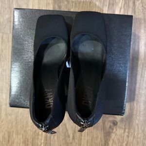DKNY Square Toe Heels